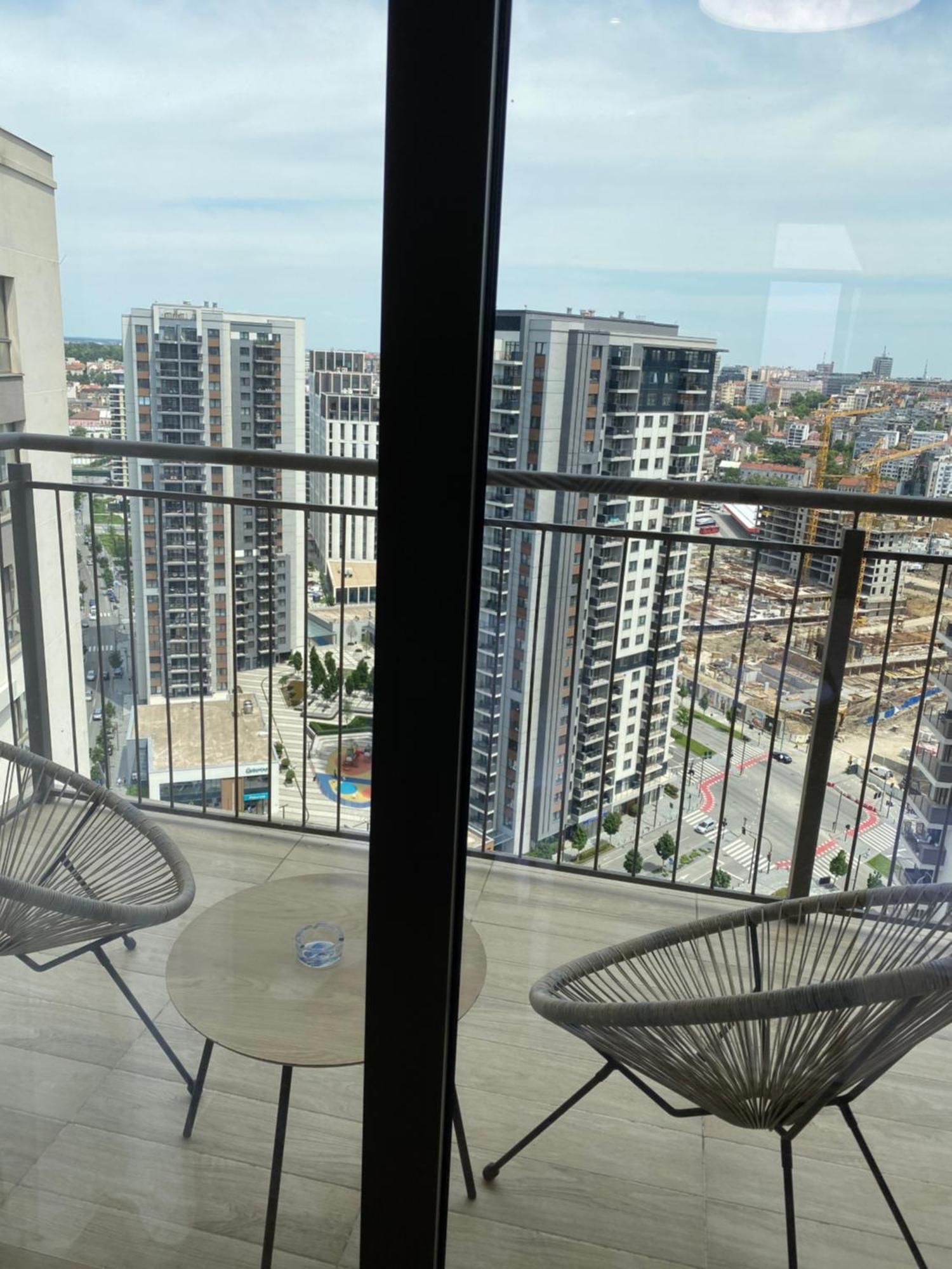 Apartmán BW Sky View Belgrade Waterfront Exteriér fotografie